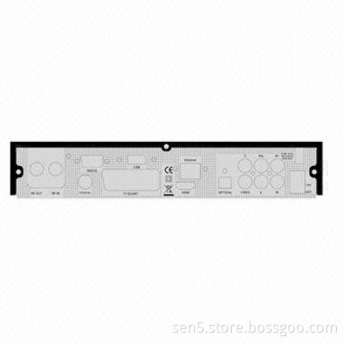 HD DVB-S2 Receiver, Supports CA/CI/2USB/Ethernet/Wi-Fi, Manual-Proof UI, APP RCU, News/Map/Youtube